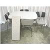 Image 1 : 1950's Chrome Table With Leaf & 4 Chairs Good #1125858