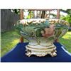 Image 1 : LIMOGES PUNCH BOWL  ON STAND #1125912