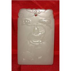 White  Jade Plaque with Child on Cow and #1125922