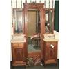 Image 1 : Louis XVI Mahogany & Marble Dressing Table #1126070