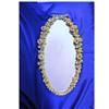 Image 1 : Mirror-oval, Rose frame #1126087