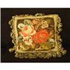 Image 1 : Antique Hand-Made Floral Needlepoint Pillow #1126423
