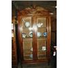 Image 1 : French Louis XVI St walnut bookcase c.1900 #1135903