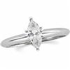 Image 1 : 14k  MARQUISE DIAMOND Engagement Ring #1136058