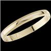 Image 1 : 14k GOLD BANGLE BRACELET 8MM WIDE #1136062