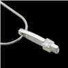 Image 1 : 14K PRINCESS Cut DIAMOND Pendant #1136071