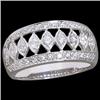 Image 1 : BEAUTIFUL WHITEGOLD DIAMOND WEDDING BAND! #1136081