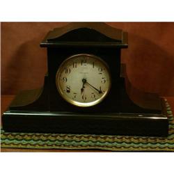 Elegant Seth Thomas Highboy Tambour Clock.  #1136169