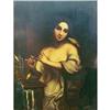 Image 1 : 19th. C. Portrait Oil on Copper #1136196
