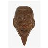 Image 1 : 19C Japanese Noh Mask Wood Netsuke  #1136397
