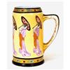 Image 1 : Old French Limoge Limoges Geisha Mug Tankard #1136411