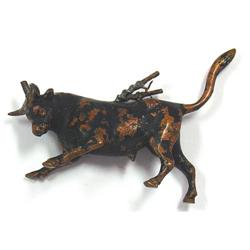 Viennese Miniature Bronze Bull #1136611