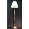 Image 1 : Carved wood  floor lamp #1136649