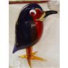 Image 1 : Designer Hand Blown Glass Bird #1136740