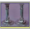 Image 1 : PR SHEFFIELD SILVER TELESCOPING CANDLESTICKS #1136806