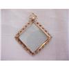 Image 1 : 14K Rose Gold Beveled Glass Locket #1147593