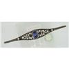 Image 1 : Victorian Era Sapphire and Diamond Gold #1147692