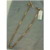 Image 1 : Handmade 9k Gold Watch Chain 1914 #1147694