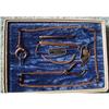 Image 1 : 3 PC Gold Mens Watch,Collar,Tie Bar Set #1147768