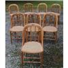 Image 1 : RARE SET OF 8 ANTIQUE HALE, VERMONT CHAIRS #1147771