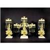Image 1 : Antique 3 Pc Girandole Suite Lighting Gold Gilt#1147850