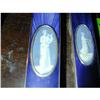 Image 1 : PAIR PORTRAIT MINIATURES ENAMEL SILVER #1147955