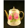 Image 1 : GORGEOUS LIMOGES HAND PAINTED ROSES TEAPOT #1148075