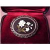 Image 1 : Stone Inlaid Victorian Brooch Pietra Dura  #1148076