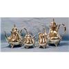 Image 1 : Silverplated coffee and tea 5 piece set w/tray #1157540