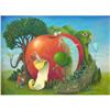 Image 1 : SURREALIST Alex Orsetti Painting, Apple World #1157724