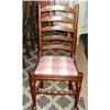 Image 1 : Set of Eight Ladderback Dining Chairs #1157748