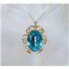 Image 1 : HUGE Vintage Glass Rhinestone Necklace #1174591
