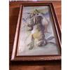 Image 1 : Framed Game Print of Rabbit and Birds #1174728