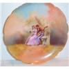 Image 1 : HP Limoges Romantic Figures Plate, Artist Sgn #1175105