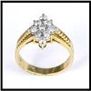 Image 1 : FANCY DIAMOND RING OF 18K GOLD #1175539