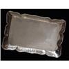 Image 1 : Hand-Made Small Hammered Silver Card Tray #1175620