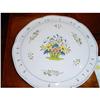 Image 1 : French Divider hand-painted plate by Pornic #1176037