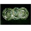 Image 1 : Heisey Crystal  Rose Etch Plates #1176074