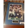 Image 1 : Framed & Signed Photo with certificate of Troy Aikman