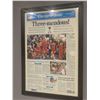 Image 1 : Framed Chicago tribune Chicago Bulls Champs