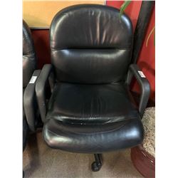 Leather office chair