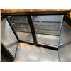 Image 3 : True double door back bar cooler.