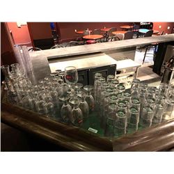 Lot of approx 80 pieces bar glassware