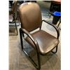 Image 2 : Brown Vinyl lounge chair