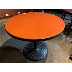 Single Pedestal 34 inch round table
