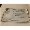 Image 2 : Framed & Signed picture with certificate - Brett Hull