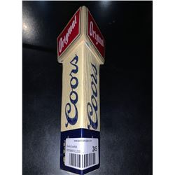 Coors beer tap handle