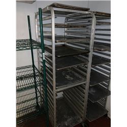 Rolling Aluminum Bakers Rack