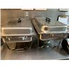 Image 1 : Lot of 2 -stainlesschaffing dishes