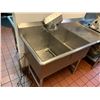 Image 2 : Double Well Stainless Sink with run off & taps